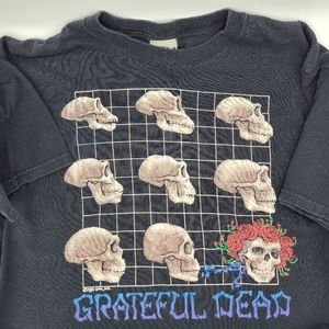 Grateful Dead Evolution Vintage Band T-Shirt / Men's Large / Black